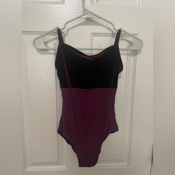Elegant Purple and Black Women's Bodysuit - Picture 1 of 5
